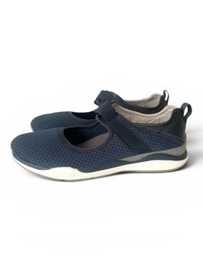 Kuru Lucy Slip On Mary Jane comfort sneakers Shoes Blue 10.5 women’s